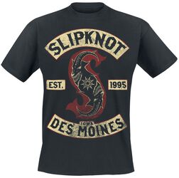 Iowa Des Moines, Slipknot, T-Shirt Manches courtes