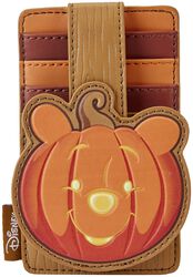 Loungefly - Winnie Halloween Pumpkin, Winnie L'Ourson, Porte-cartes