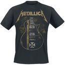 Hetfield Iron Cross Guitar, Metallica, T-Shirt Manches courtes