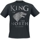 House Stark - King In The North, Game Of Thrones, T-Shirt Manches courtes