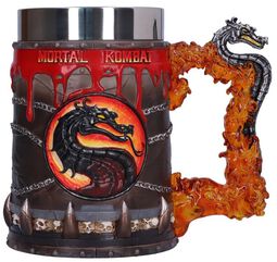 Dragon logo, Mortal Kombat, Chope à bière
