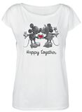 Mickey & Minnie Mouse - Happy Together, Mickey & Minnie Mouse, T-Shirt Manches courtes