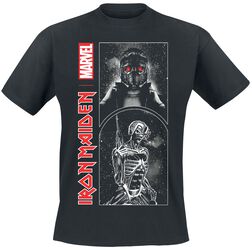 Iron Maiden x Marvel Collection - Marvel Starlord, Iron Maiden, T-Shirt Manches courtes