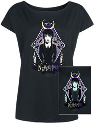 Nevermore, La Famille Addams, T-Shirt Manches courtes