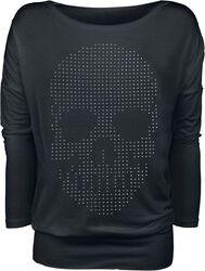 Skull, Full Volume by EMP, T-shirt manches longues
