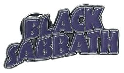 Purple Wavy Logo, Black Sabbath, Pin's