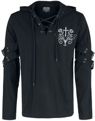 Gothicana X Anne Stokes - Hoodie, Gothicana by EMP, T-shirt manches longues