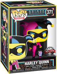 Harley Quinn (black light) vinyl figurine no. 371, Harley Quinn, Funko Pop!
