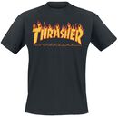 Flame, Thrasher, T-Shirt Manches courtes