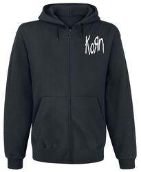 Mirror Cover, Korn, Sweat-shirt zippé à capuche