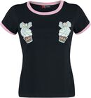 T-shirt Cactus, Hell Bunny, T-Shirt Manches courtes