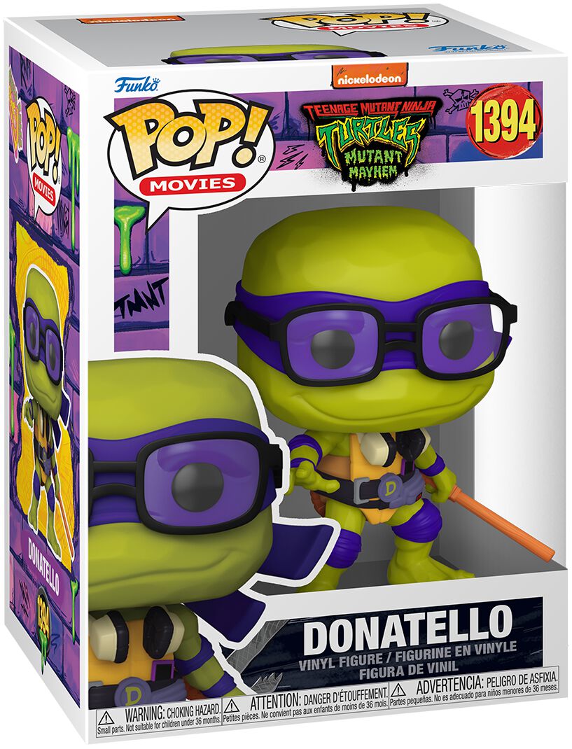 Figurine Donatello Tortues Ninja Funko Funko : King Jouet, Figurines Funko  - Jeux d'imitation & Mondes imaginaires