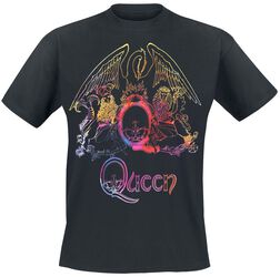 Neon Pattern Crest, Queen, T-Shirt Manches courtes