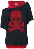 Lace Skull, Full Volume by EMP, T-Shirt Manches courtes