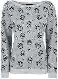Skully Sweatshirt, Full Volume by EMP, Sweat-shirt