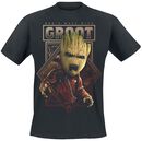 Les Gardiens de la Galaxie 2 - Don't Mess With Groot, Les Gardiens De La Galaxie, T-Shirt Manches courtes