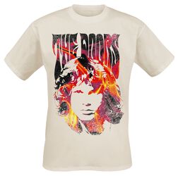 Jim Face Fire, The Doors, T-Shirt Manches courtes