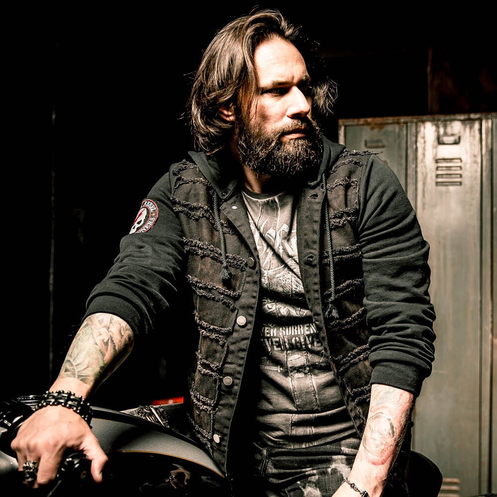 Vetement metal homme outlet